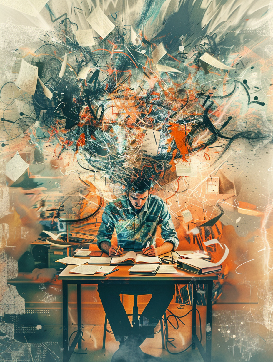 Illustrasjon for ADHD (Attention Deficit Hyperactivity Disorder)